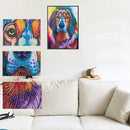 5D DIY Special Shaped Diamond Painting Color Dog Cross Stitch Embroidery