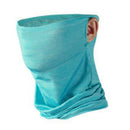 2Pcs Silky Cycling Face Cover Balaclava Soft Scarf Ski Neck Warmer Snood