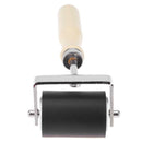 5cm Rolling Tool Rubber Roller Brayer with Wood Handle for Craft Tools