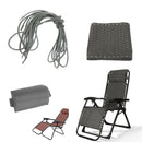 Elastic Cord Ropes & Head Cushion Pillow & Fabric Cloth for Recliners, Lounger
