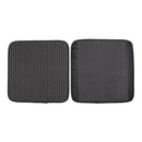 1X(Cat Litter Mat Litter Trapping Litter Mat Honeycomb Double Layer Waterpr