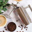 Stainless Steel French Press Coffee Maker | Double Walled Insulated Coffee