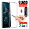 For Huawei Nova 5T - Full Cover Tempered Glass Screen Protector + Lens Film