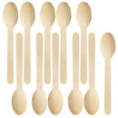 200 disposable wooden tea spoons - tasting spoons, dessert tasting, dinner, J6Y6
