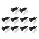 10X Plastic Mounting Clip For Intel 4 Way Cpu Coolers Cpu Heatsink Cooler Fan JR