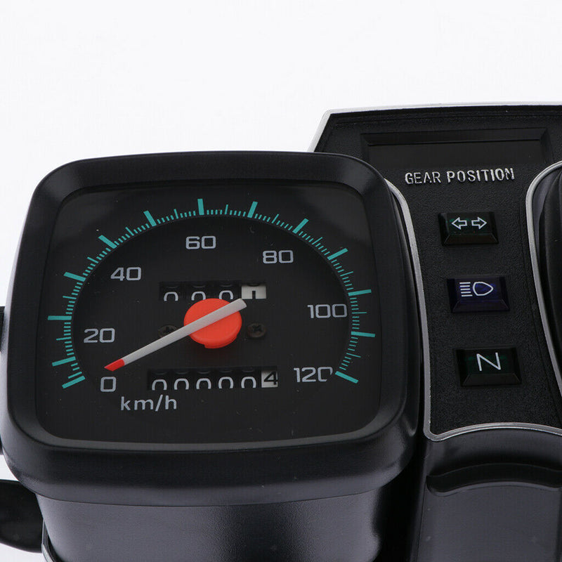 12000rpm Motorcycle Tachometer Speedometer Odometer Gauge Meter for GS125