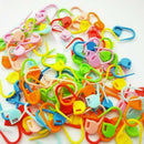 100Pcs Knitting Craft Crochet Locking Stitch Needle Clip Markers Holder_Col O1V1