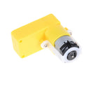 3-6V Bend of Uniaxial Gear TT Motor Deceleration Motor Gearbox DC Geared Moto ME