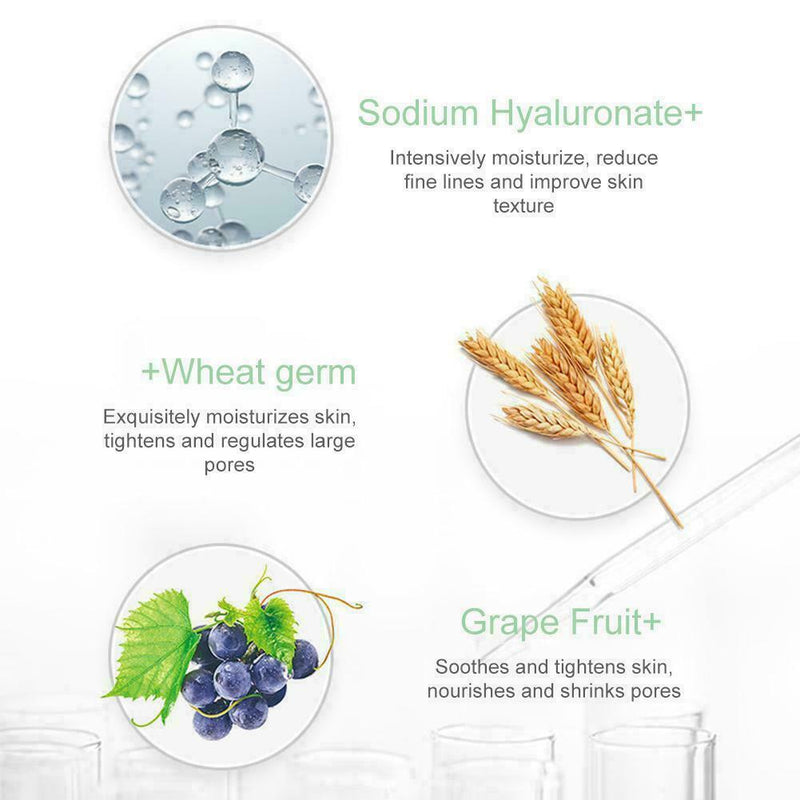 60ml Face Whitening Serum Essence Smooth Pores Repair Skin F5O4