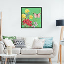 5D DIY Diamond Painting Flower Butterfly Full Round Embroidery Kit (LG124)
