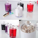 Cotton Swab Holder Organizer Box Storage Box Container Case  Purple
