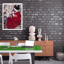 Kimono Woman Scene DIY Mosaic Full Diamond Painting Drill Kit Decor (V727)