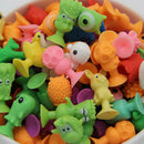 10pcs Kids Children Gifts Mini Cartoon Animal Small Sucker Toys