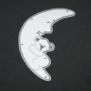 Moon Bears DIY Cutting Dies Metal Stencils Scrapbook Craft