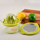 Multifunctional Grater Orange Citrus Squeezer Manual Lemon Juicer Fruit KitS Hn