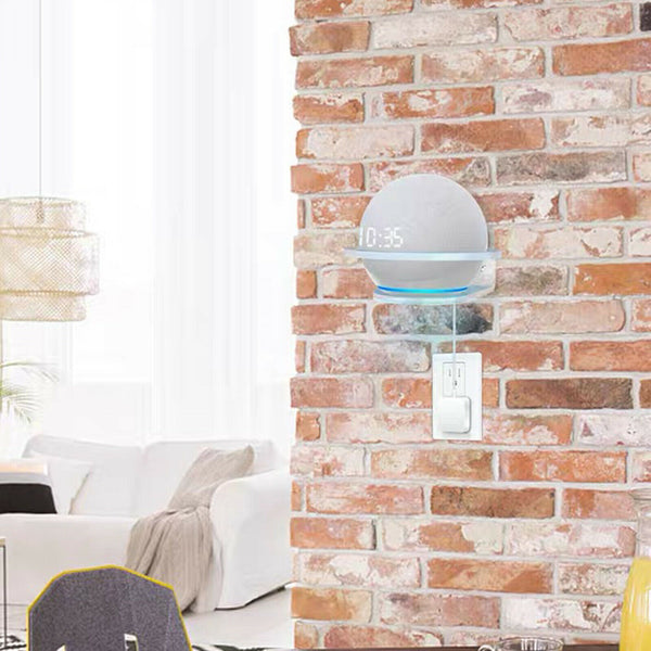 Acrylic Stable Wall Shelf Holder Stand Hanger Bracket for Amazon  Dot 4th 3rd