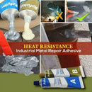 Industrial Heat Resistance Cold Weld Metal Repair Paste A&B Adhesive Gel AU HOT
