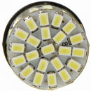 2 Pair White T20 64 SMD LED Car Reverse Brake Tail Light Turn Signal Lamp