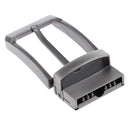 Mens Metal Reversible Belt Buckle Pin Buckle Rectangular Buckle for Casual
