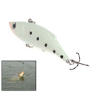 Fishing Bait Artificial VIB Hard Lure Carbon Steel Hook Spinner Night Luminous