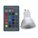 Dimmable GU10 RGB LED Spotlight Bulb Color Changing With Remote Control D4U3