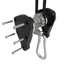 4 Pairs 1/8 Inch Adjustable Heavy Duty Rope Hanger - Reinforced Metal Inter