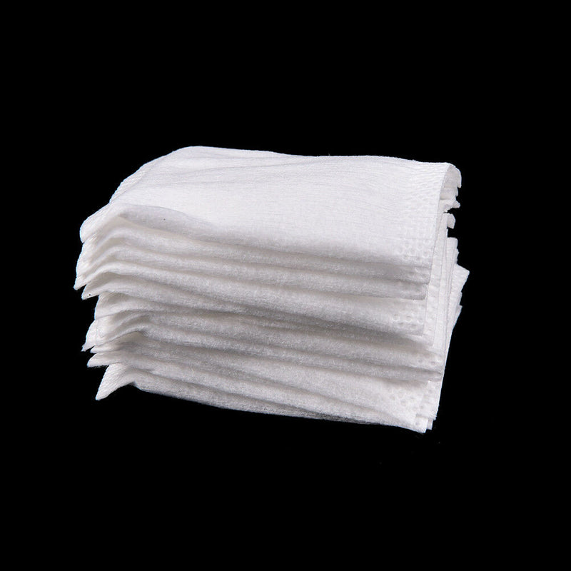 50x Cotton Pad Nail Facial Makeup Cleansing Pads Cosmetic Puff Cleaner Tool Gw