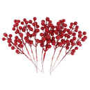 10pcs artificial fruits flower bouquets simulate party heads floral decors
