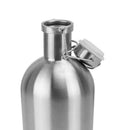 Beer Growler Stainless Steel Swing Top Hip Flask Bottle Travel Picnic 2.5L