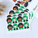 80pcs Halloween Sealing Stickers Pumpkin Ghost Labels DIY Candy Bags Stick ME