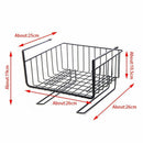 Multifunctional Iron Over Door Storage Rack Practical Kitchen Cabinet Drawe E9I9