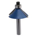 4Pcs 45 Degree Chamfer Edge Forming Router Bit - 1/4" Shank