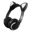 Wireless Bluetooth Headphones Cat Earphones On-Ear Stereo Headset For
