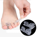 1 Pair Silicone Toe Separator Spreader Correction Pain Relief Hallux ValgusB Ew