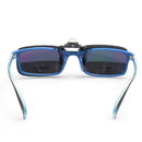 2 Polarized Clip On Sunglasses UV400 Night Vision Car Driving Flip Up Shades