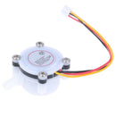 1/4" 1.75MPa Water Flow Sensor 0.3-6L/min Switch Meter Flowmeter Counter Sen OZ