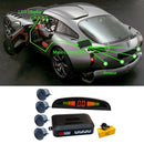 Car Reverse Parking  System with 4 Pieces Parking Sensors Distance Detection +