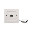Uk Socket Port Hd Hdmi Wall Panel British With Short Cable Video Plug Charg V6X1