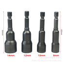 Hexagonal handle sleeve 9 sets  Chromium Vanadium Steel Durable fgd BTL