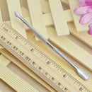 Pusher cuticle pusher gel spatula EDL Steel 2 in1 nail,.pro I6I3