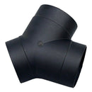 75Mm Plastic Y Piece Air Ducting Outlet Exhaust Pipe Connector for Air Crud X5E6