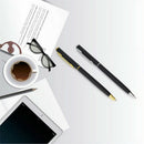 Steel Stainless Ballpoint Pen Ball Point Writing Pen Student Office Stationery.