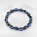 Unisex Magnetic Bracelet Beads Hematite Stone for Therapy Health Care Hemat