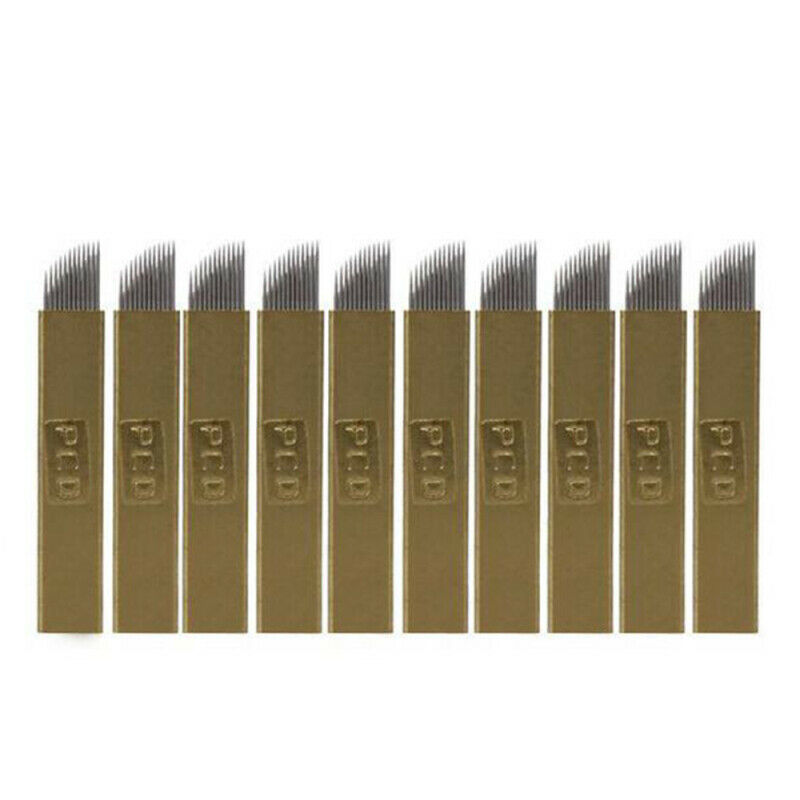 Microblading Practice Kit Makeup Eyebrow Tattoo Needle Pen Tattoo Pins Set