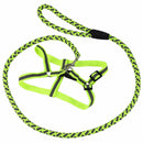 Night safety Strong Reflective Dog Leash Collar Pet Leads Belt Adjustable TrC2U7