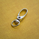 10pcs Alloy Metal Lobster Trigger Clip Snap Hook Key Ring For DIY Bag Keychain