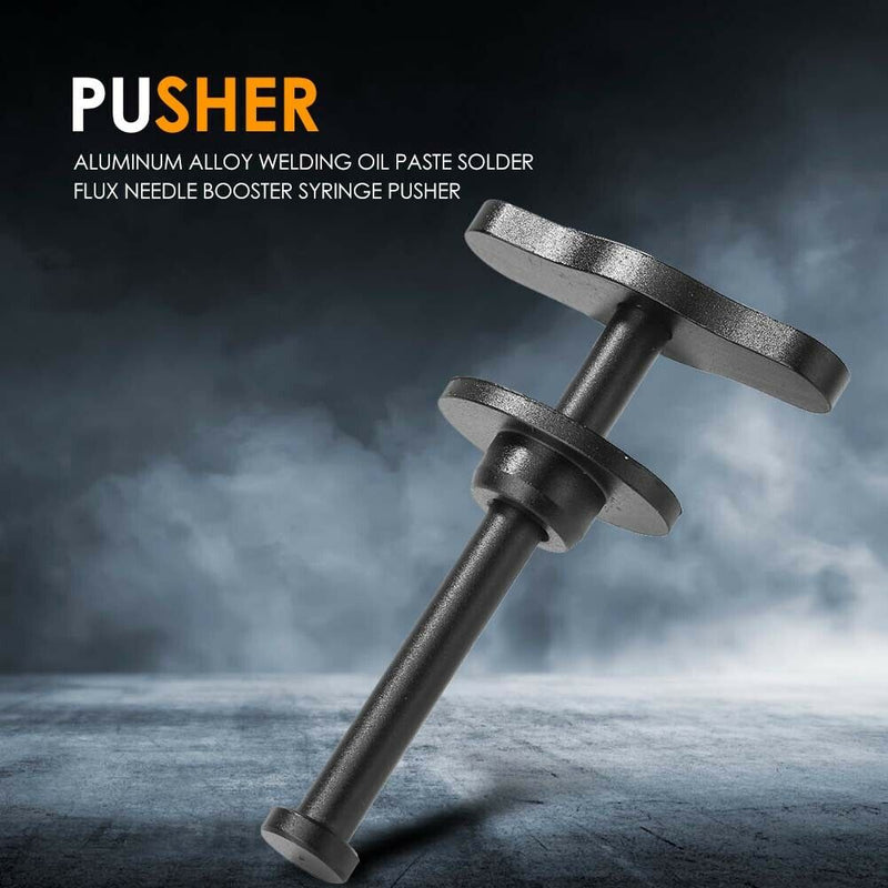 Aluminum Alloy Solder Flux Paste Needle Booster Phone Repair Syringe Pusher