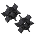 2pcs Black Water Pump Impeller for Yamaha Outboard 40hp 50hp 60hp Engine