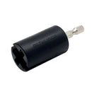 Black String Winder Tuning Peg Puller Electric Drill for Guitar Bass Repair Tool