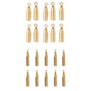 Pack of 20 Pieces Fishing Sinkers Set Brass Sinker Weights 1.8g 5g